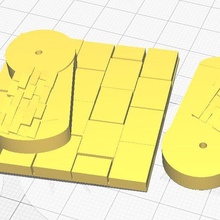 Spiral stairs Terrain Spiel Verlies Pfadfinder 3d print model - Mito3D