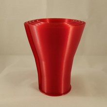 spirale vase l'art 3d print model - Mito3D