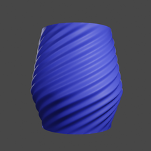 spirale vaso 3d print model - Mito3D