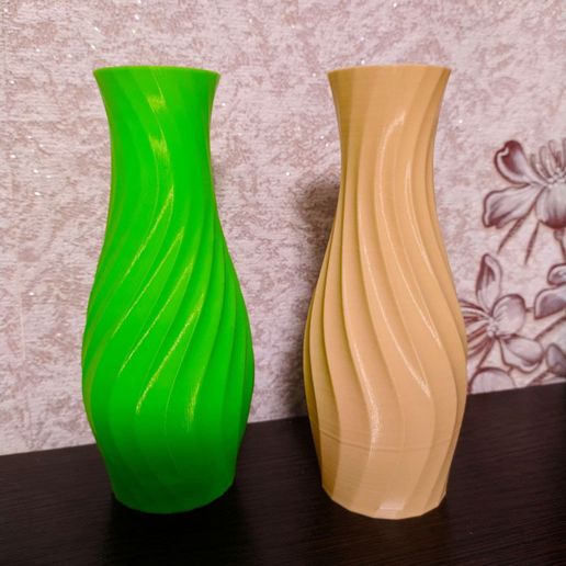 Spiral Vase 3D print model - Mito3D