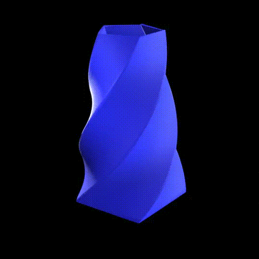 spiral vase 003 3D print model - Mito3D