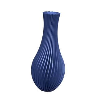 spirale vase stl dossiers 3d impression modèle petit moderne bourgeon origami coloré 3d print model - Mito3D