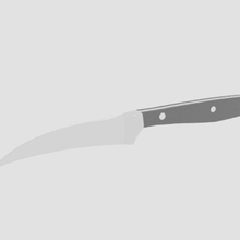 spitzenklasse gadget utensils german steel cook kitchen ready game poly low klasse spitzen knife 3d print model - Mito3D