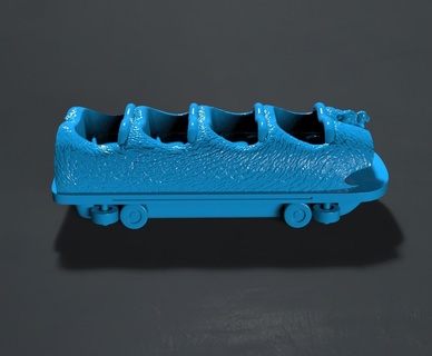 splash mountain car - disney 3d print model - Mito3D