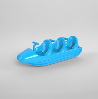 splash montagna macchina cavalcata 3d print model - Mito3D