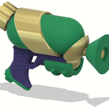 splatoon 2 splattershot weapon toy 3d print model - Mito3D