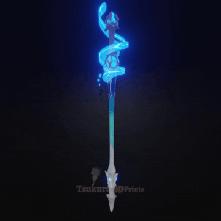 splendor tranquil waters - genshin impact Game cosplay sword game furina hydroarchon cosplayart toy anime pcgame art 3d print model - Mito3D