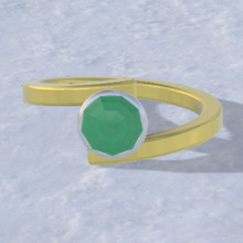 split Ring Schmuck 3d print model - Mito3D
