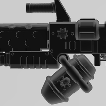 disidente láser puntero espacio monje juego martillo guerra negro templarios 40k cruzada 3d print model - Mito3D
