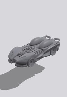splittin' image 2 - hot wheels vehicle car toy 3d print model - Mito3D