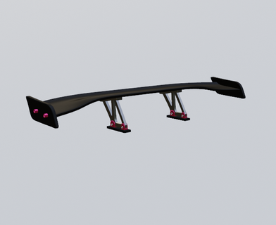 spoiler 2fish tools model car tamiya revell resin custom tuning skyline supra 3d print model - Mito3D
