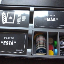 spoiler gioco organizzatore tavolo giochi inserti tavola carte Cartas inserire inserto giocando maniche carta gettone Giochi 3d print model - Mito3D