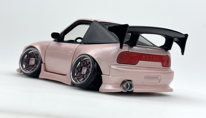 spoiler pack 01 tooned200sx tuner kits tuning driftwing drift nissan s13 200sx 180sx 240sx 3d print model - Mito3D