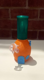 Schwamm Bob Ananas Haus Bong Bongel Wasser Rohr SpongeBob 3d print model - Mito3D