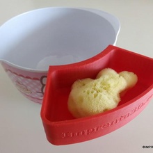 sponge holder home organization esponja bowl baby 3d print model - Mito3D