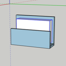 esponja suporte porta prumo 3d print model - Mito3D