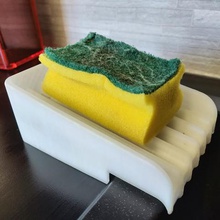 sponge holder modern sink home stand cuisine xtremepower xtreme 3d print 3d print model - Mito3D