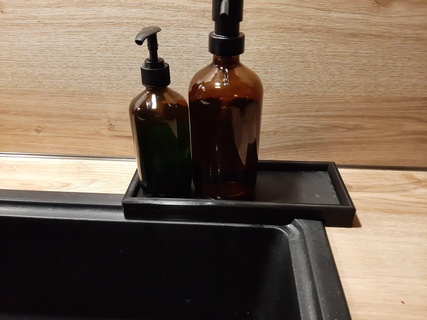 spugna sapone vassoio casa cucina pratica Lavello 3d print model - Mito3D