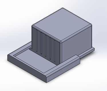 sponge support kitchen tool 3d print model - Mito3D
