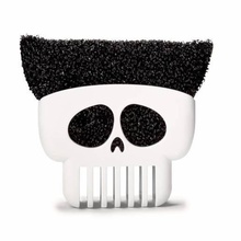 sponge toothbrush holder skull style home house art smart swagg 3d print model - Mito3D