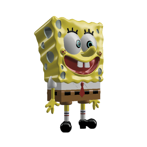 spongebob various bob cartoon sponge 3D print model - Mito3D