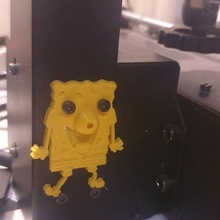 spongebob cam holder raspberry pi anycubic mega gadget 3d print model - Mito3D