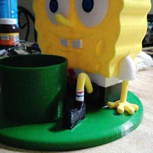 spongebob Blumentopf verschiedene 3d print model - Mito3D