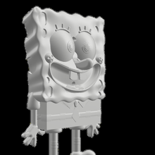 spongebob light switch cover cartoon kids toy fun 3d print model - Mito3D