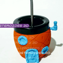 spongebob compagno di fan art vari mate arte giocattolo vetro l'imballaggio vaso fiori 3d print model - Mito3D