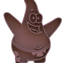 sünger bob kare Pantolon Patrick yıldız kurabiyesi kesici kurabiye star 3d print model - Mito3D