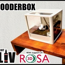 spooderbox pequeno criatura recinto 3d print model - Mito3D