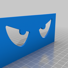 assustador olho pixel caixa v2 3d print model - Mito3D