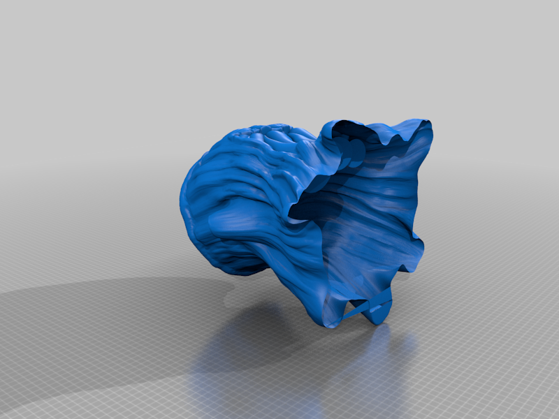 assustador toco 3D print model - Mito3D