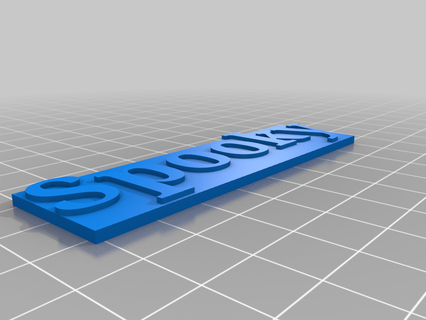 ürpertici işaret 3d baskı 3d print model - Mito3D