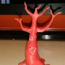 effrayant arbre 2 art Halloween créatures 3d print model - Mito3D