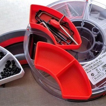 spool-Schublade Teiler v2 tool Werkzeug-Halter-Boxen spool Schubladeneinteilungen kleine Teile-Lagerung nsfw esun 3d print model - Mito3D