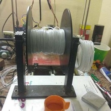 carretel suporte filament spool filamento adaptador rolo 3d_printer_accessories 3d print model - Mito3D