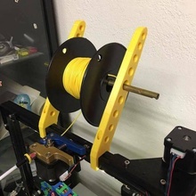 spool holder 2020 extrusion filament tevo tarantula 3d_printing 3d print model - Mito3D
