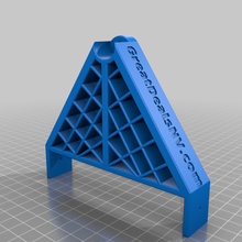 carretel suporte 4 6 térmico rótulo impressora 3d print model - Mito3D