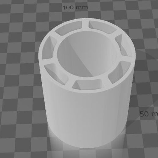 bobina titolare supporto amazon 53mm attrezzo 3D print model - Mito3D