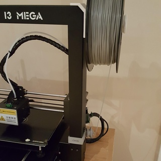 spool holder anycubic i3 mega 3d printer 3d print model - Mito3D