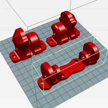 spool holder spulen halter 3d print model - Mito3D