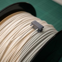bobine indépendant de filaments fil clip outil filament titulaire 3d print model - Mito3D