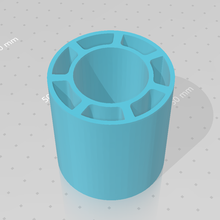 biriktirme Ekle hatchbox aracı yararlı yükseltme tutucu filaman makara takın 3 ender 3d print model - Mito3D