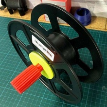 spool reel cable holder management kite recycle recycled recycling useful tools 3d print model - Mito3D