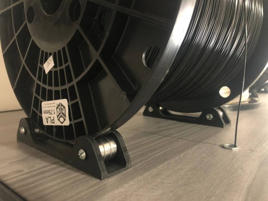 spool roller large spools 10kg ball bearing filament holder football 3d printer accessories 3d print model - Mito3D