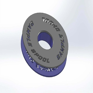 spool sample 3d print model - Mito3D