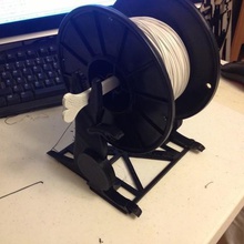 spool saurus dinosaur holder 3d printers tool filament mount printer accessories 3d print model - Mito3D