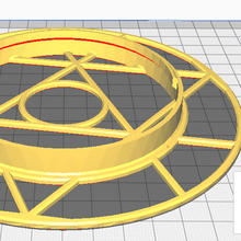 bobina triangolo medio taglia attrezzo filamento 100g 3d print model - Mito3D