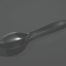spoon 3d print model - Mito3D